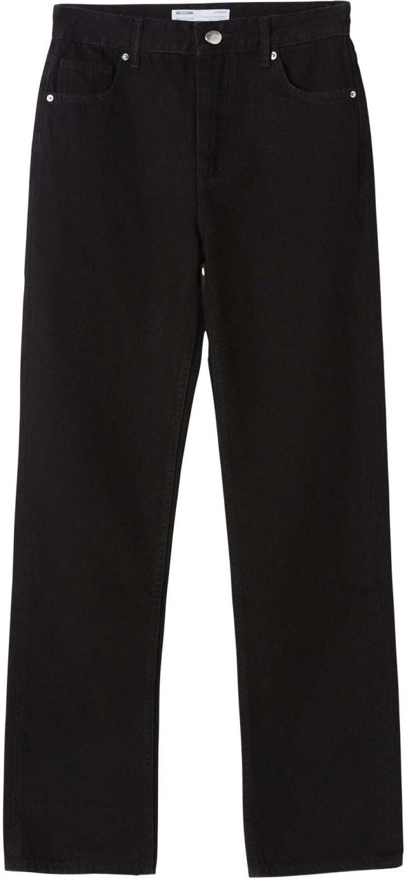 Bershka Džínsy  čierna