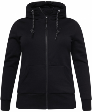Ragwear Plus Tepláková bunda  čierna