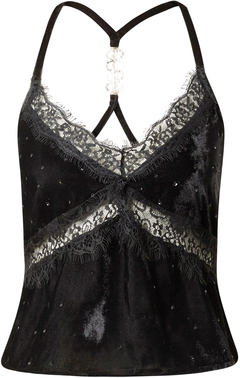 River Island Top  čierna