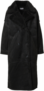 WEEKDAY Prechodný kabát  čierna