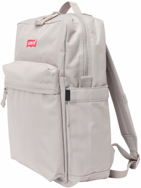 LEVI'S ® Batoh  sivobéžová / karmínovo červená / biela