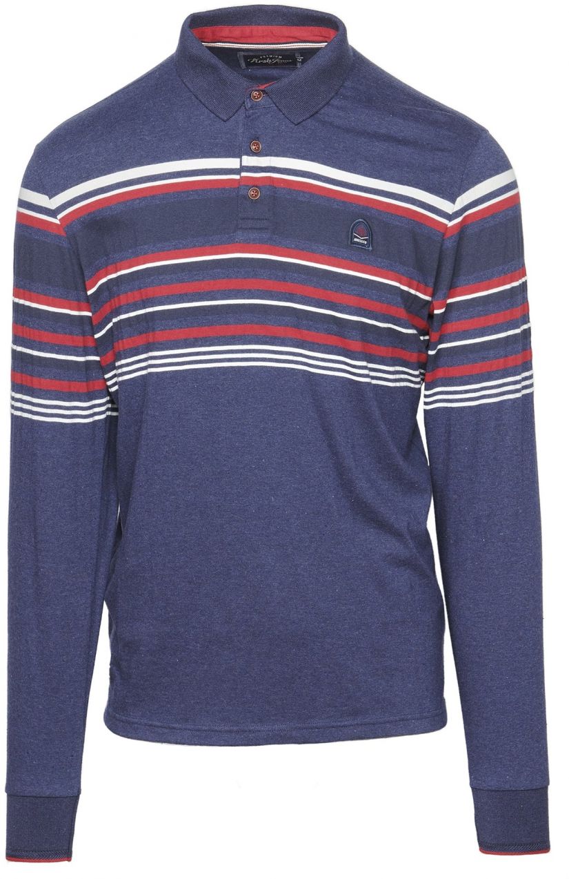 KOROSHI Tričko  modrá / červená / biela