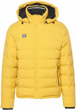 KOROSHI Zimná bunda  žltá / čierna / biela
