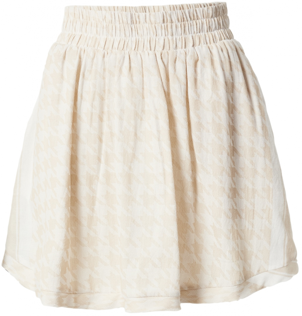 Summery Copenhagen Sukňa  béžová / šedobiela