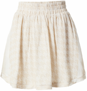 Summery Copenhagen Sukňa  béžová / šedobiela