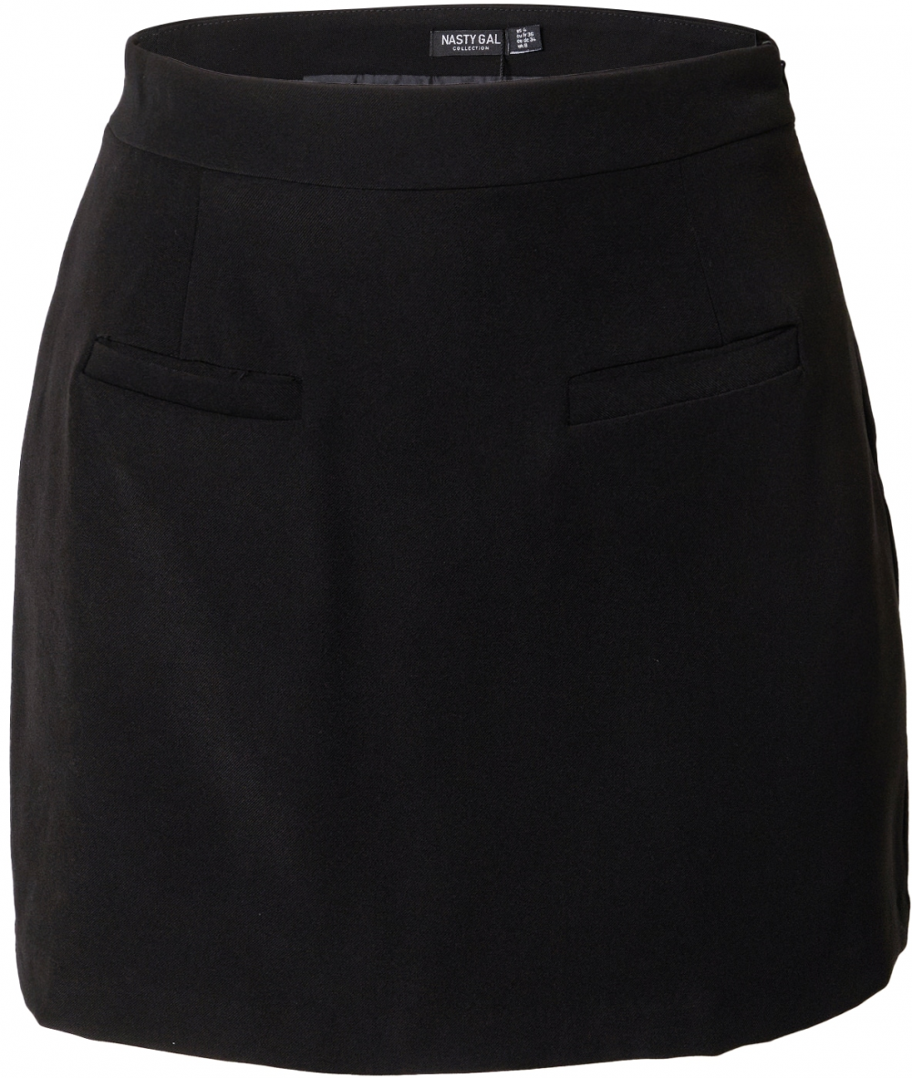 Nasty Gal Sukňa  čierna