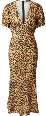 Nasty Gal Šaty  hnedá / čierna