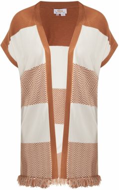 usha FESTIVAL Vesta  béžová / farba ťavej srsti