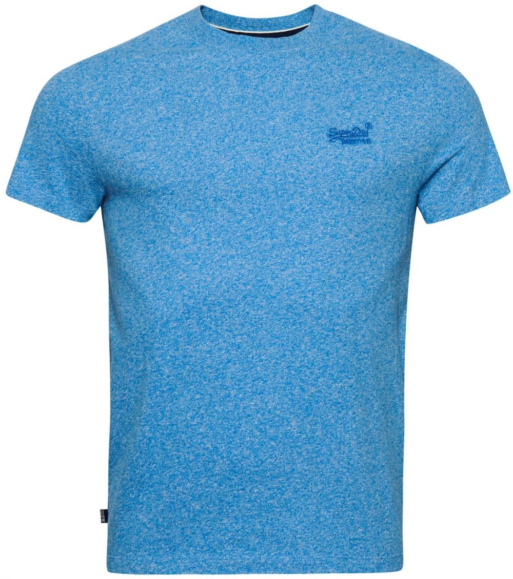 Superdry Tričko  modrá / svetlomodrá