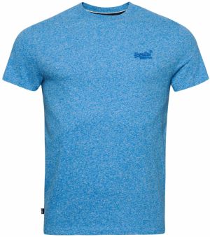 Superdry Tričko  modrá / svetlomodrá