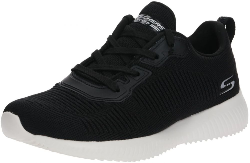 SKECHERS Nízke tenisky 'Bobs Squad'  čierna / biela