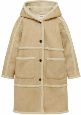 Pull&Bear Zimný kabát  piesková