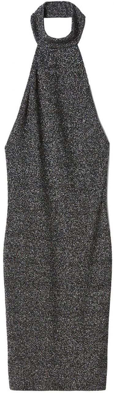 Bershka Šaty  čierna