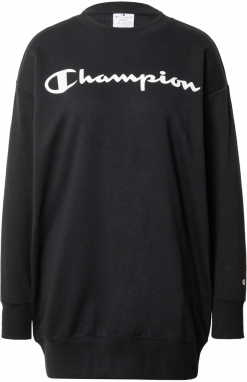 Champion Authentic Athletic Apparel Mikina  čierna / biela