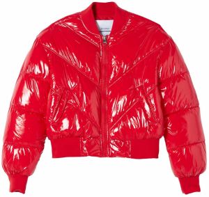 Bershka Prechodná bunda  červená