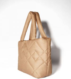 Bershka Shopper  piesková