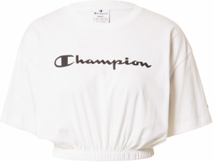 Champion Authentic Athletic Apparel Tričko  čierna / biela