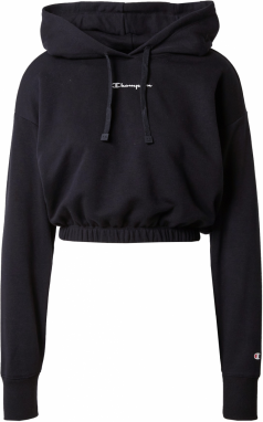 Champion Authentic Athletic Apparel Mikina  čierna / biela