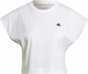 ADIDAS SPORTSWEAR Funkčné tričko  čierna / biela