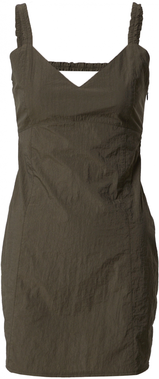 Nasty Gal Šaty  kaki