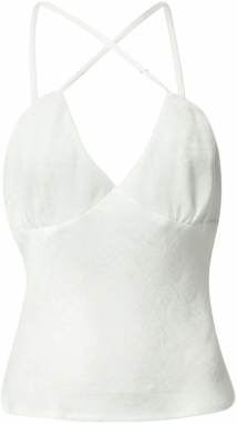 Nasty Gal Top  prírodná biela