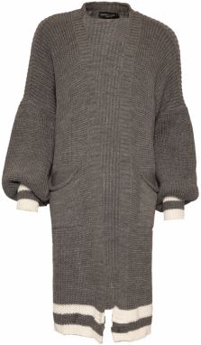SASSYCLASSY Oversize kardigán  tmavosivá