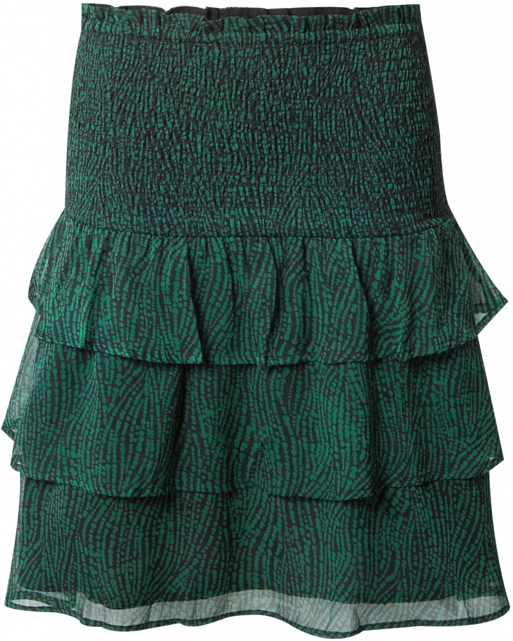 b.young Sukňa 'HIMA'  jedľová / čierna