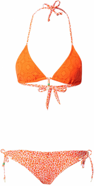 Banana Moon Bikiny  oranžová / svetloružová / biela