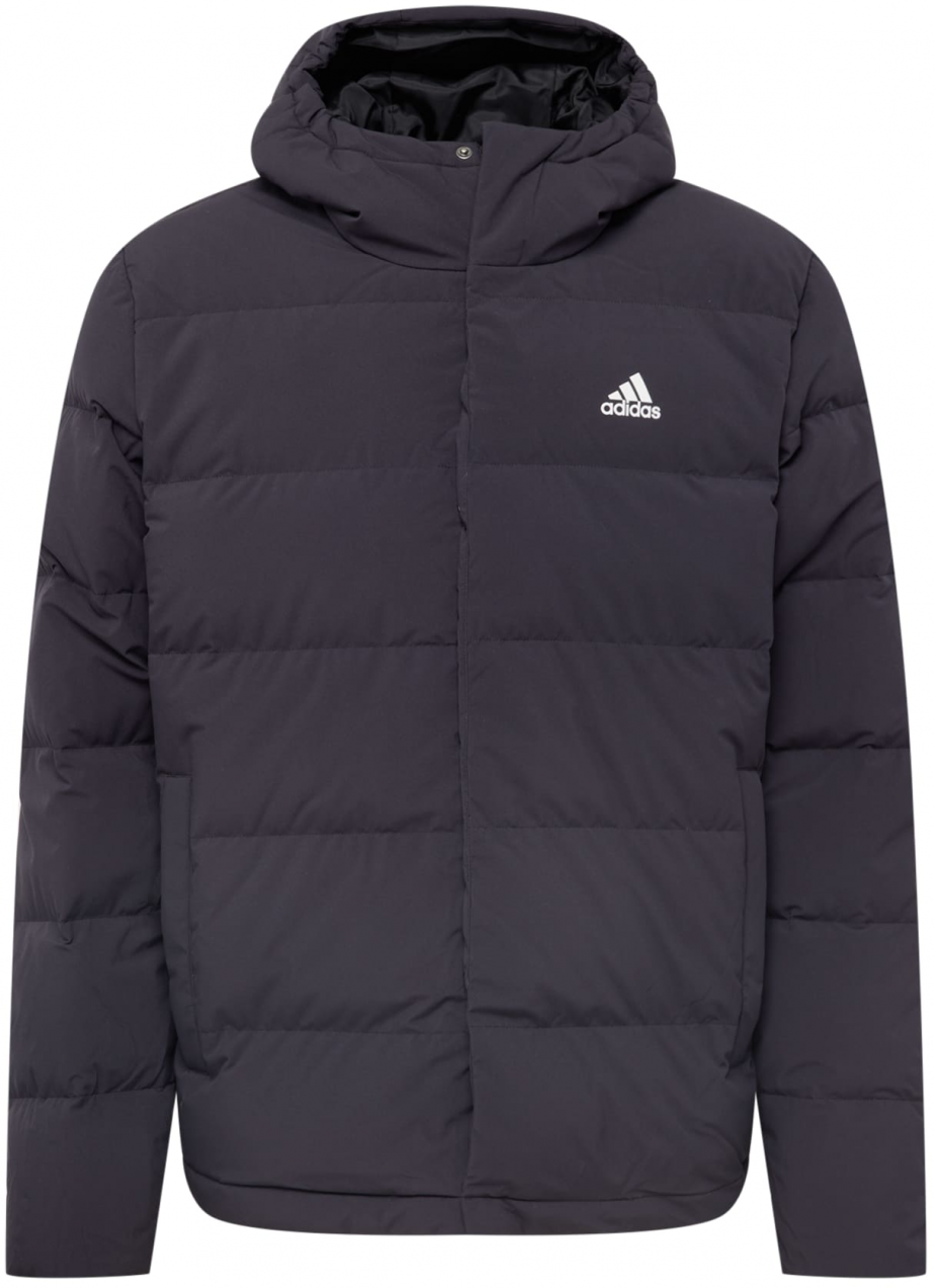 ADIDAS SPORTSWEAR Outdoorová bunda 'Helionic'  čierna / biela