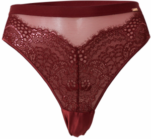 Hunkemöller Tangá 'Lara'  vínovo červená