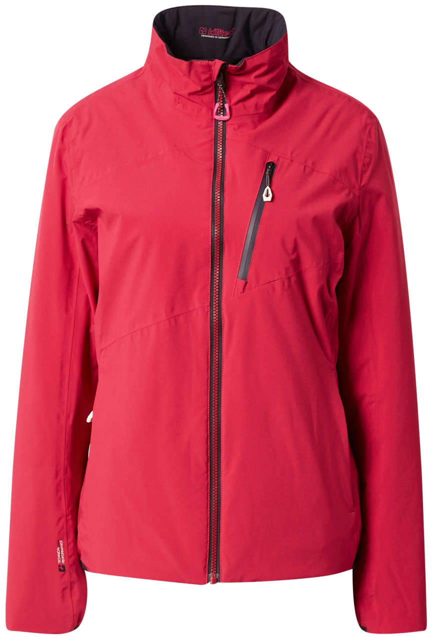 KILLTEC Outdoorová bunda 'KOW'  námornícka modrá / jasne červená