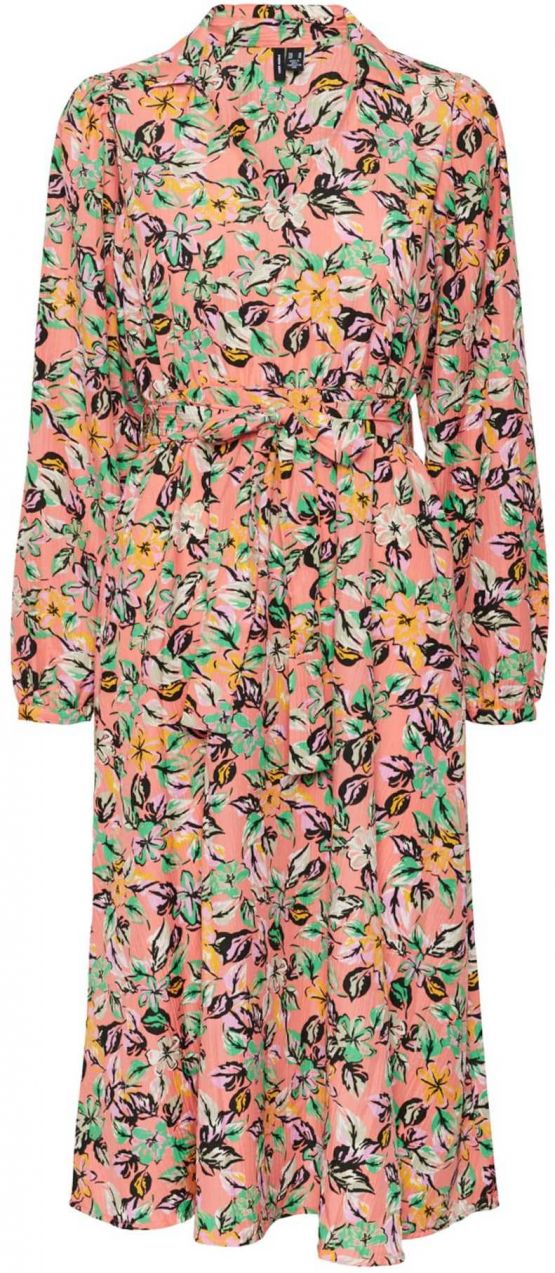 VERO MODA Šaty 'Pil'  krémová / žltá / zelená / broskyňová / čierna