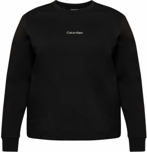 Calvin Klein Curve Mikina  čierna / biela
