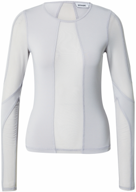 WEEKDAY Tričko 'Astrid'  svetlosivá