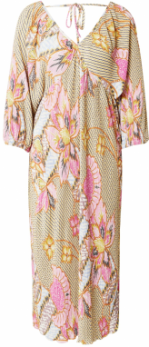 Oasis Šaty  béžová / svetlomodrá / oranžová / ružová