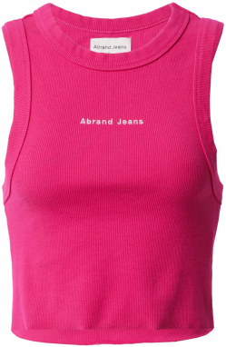 Abrand Top 'HEATHER'  ružová / biela