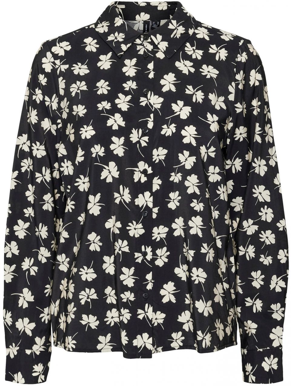 VERO MODA Blúzka 'Pica'  čierna / biela