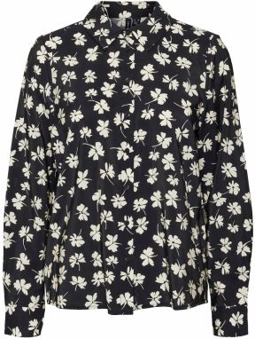 VERO MODA Blúzka 'Pica'  čierna / biela