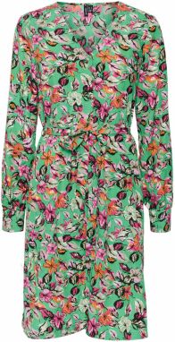 VERO MODA Šaty 'PIL'  zelená / zmiešané farby