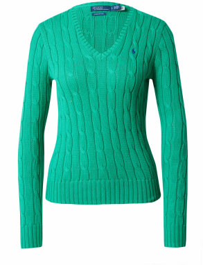 Polo Ralph Lauren Sveter 'KIMBERLY'  námornícka modrá / zelená