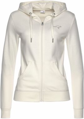 KangaROOS Tepláková bunda  sivá / šedobiela