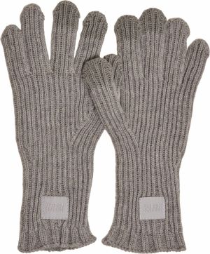 Urban Classics Prstové rukavice  sivá