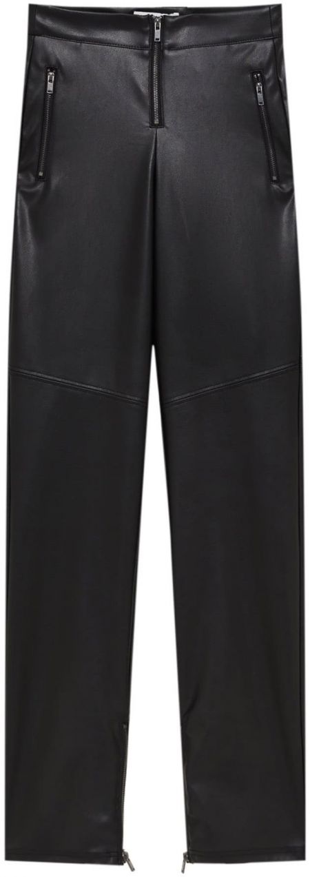 Pull&Bear Nohavice  čierna