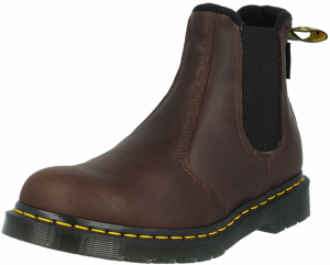 Dr. Martens Chelsea čižmy  tmavohnedá / žltá / čierna