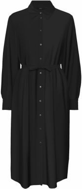 VERO MODA Košeľové šaty 'Pepper'  čierna