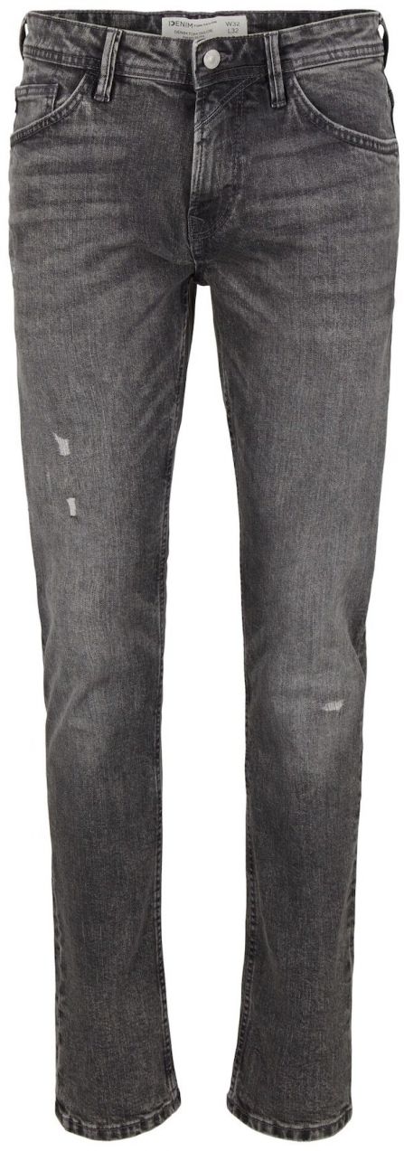 TOM TAILOR DENIM Džínsy 'Piers'  tmavosivá