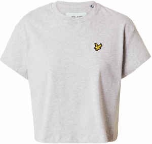 Lyle & Scott Tričko  zlatá žltá / sivá melírovaná / čierna
