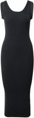 NU-IN Pletené šaty  čierna