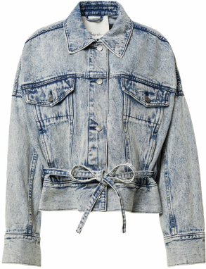 3.1 Phillip Lim Prechodná bunda  svetlomodrá