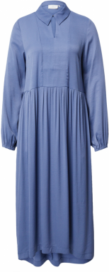 Kaffe Košeľové šaty 'Amilia'  modrosivá